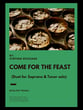 Come For The Feast (Duet for Soprano and Tenor solo) Vocal Solo & Collections sheet music cover